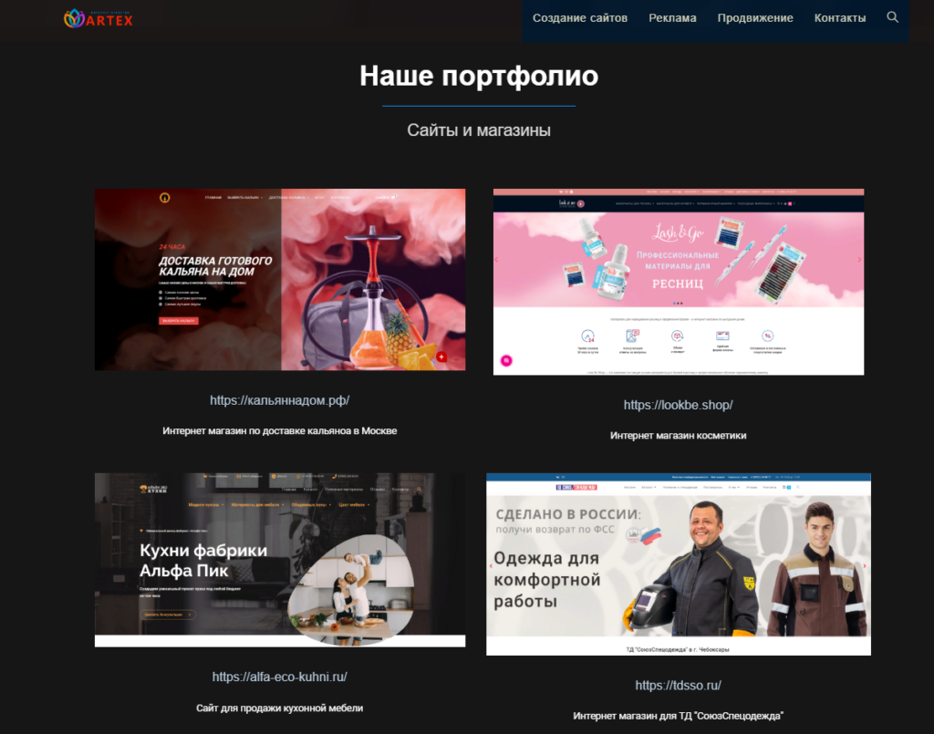 Портфолио