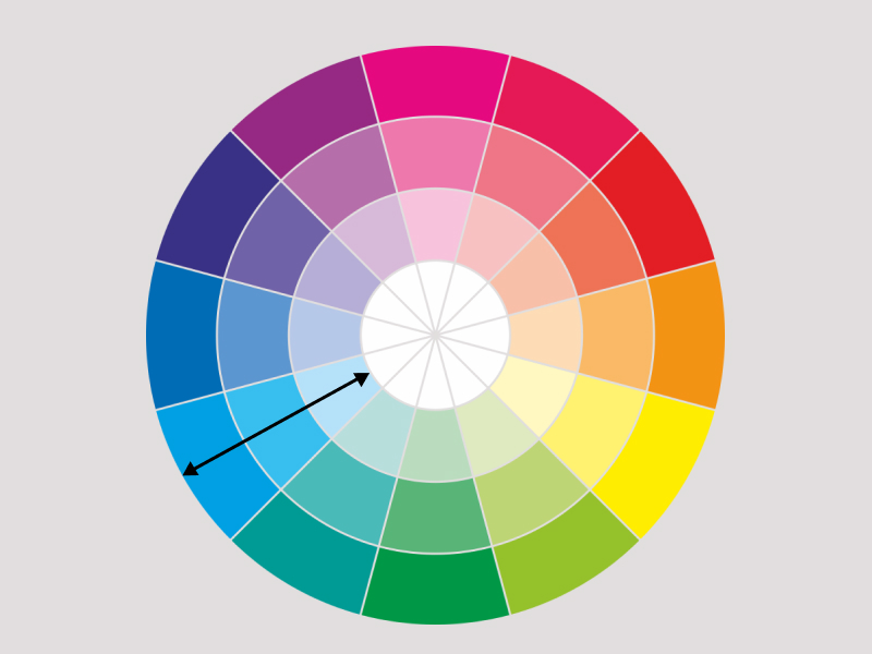 Цветовая палитра для веб-сайта