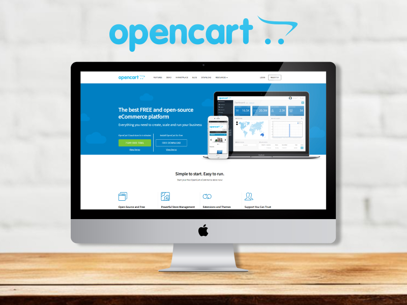 opencart Выбор CMS для создания сайта